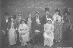 Wesleyan Chapel Drama Group, 1920s.
