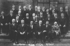 Wheatley Hill Workingmen's Club Excelsior Male Voice Choir, c. 1920s.