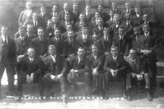 Wheatley Hill Workingmen's Club Excelsior Male Voice Choir, c. 1920s.