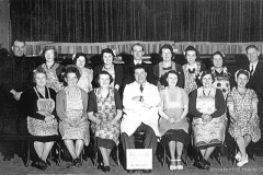 Drama Group from Wheatley Hill Workingmen's Club, 1950s.